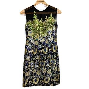 Danny Nguyen Pret-a-Porter Brocade Dress